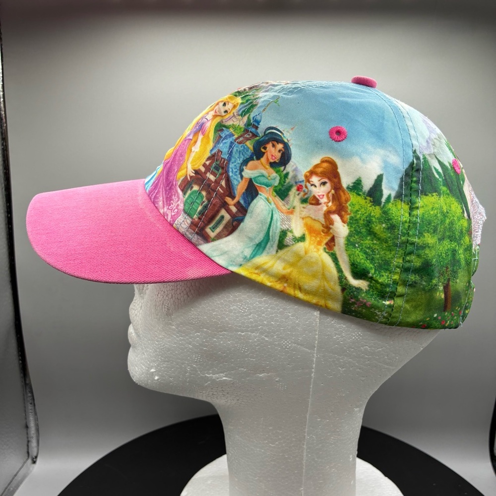 Disney Parks Princess Hat Youth Girls Adjustable Magic Kingdom Suede Brim - Picture 4 of 9